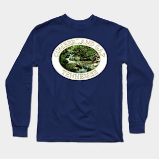 Mountain Stream in Cumberland Gap, Tennessee Long Sleeve T-Shirt